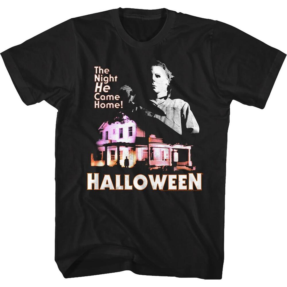 Michael Myers Came Home Halloween Tshirt - Picture 1 of 4